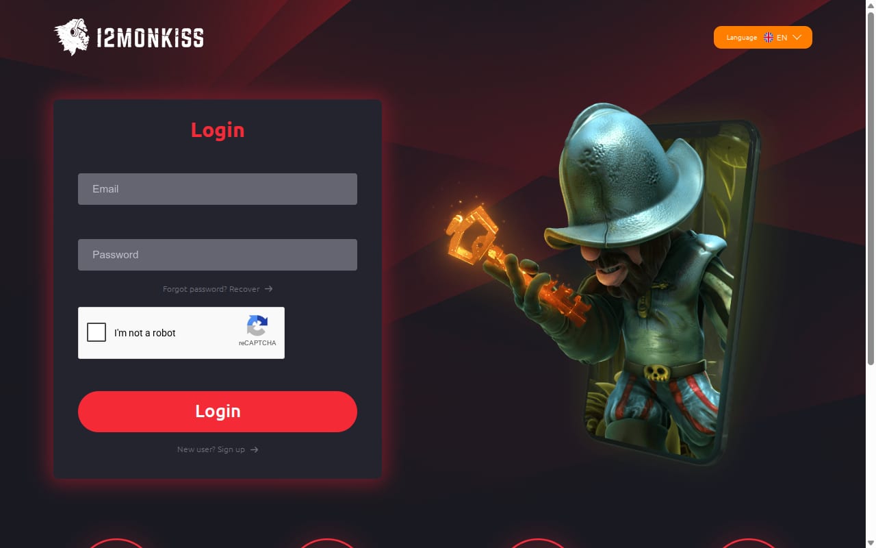 12Monkiss website screenshot