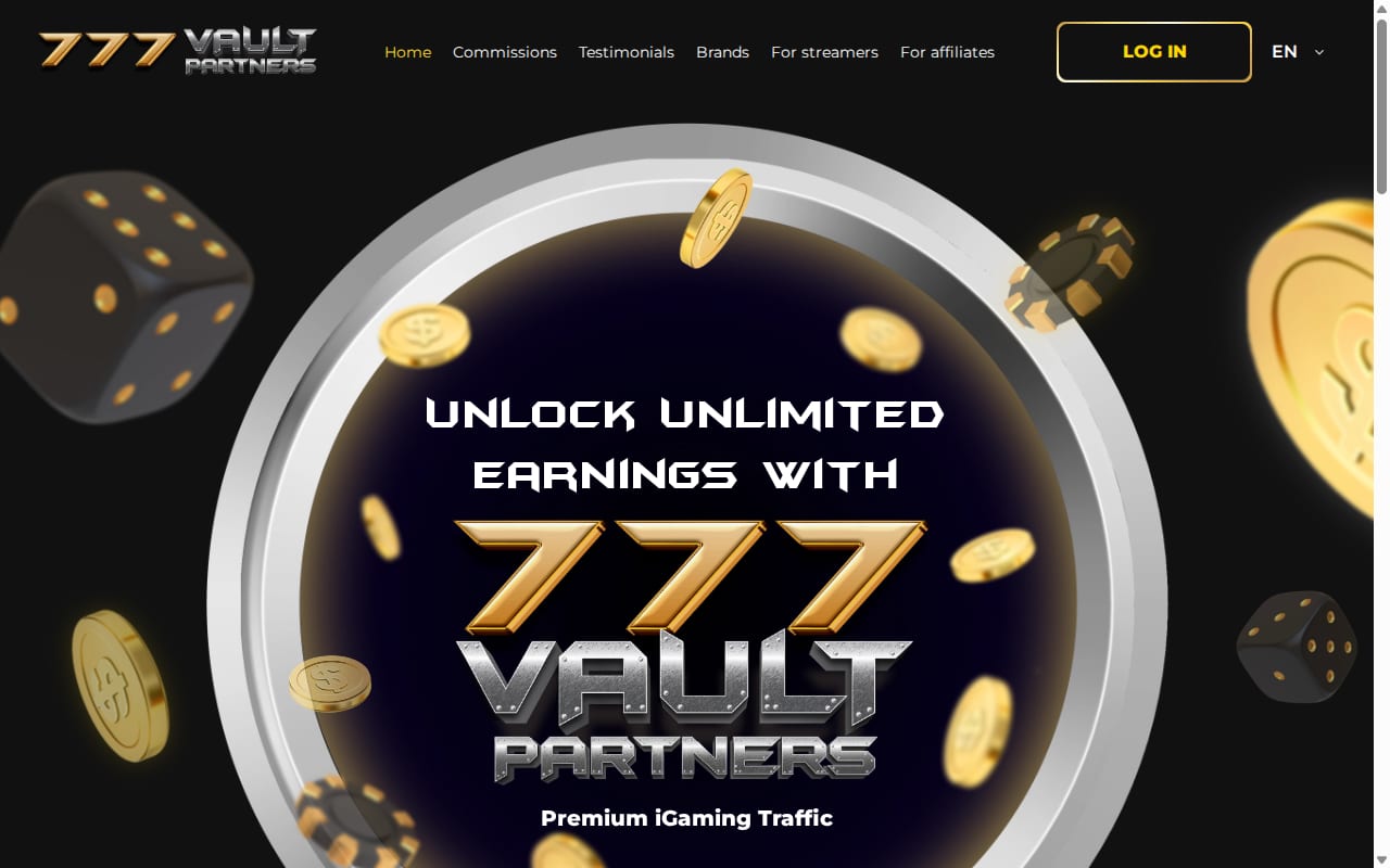 777Vault Partners 網站截圖