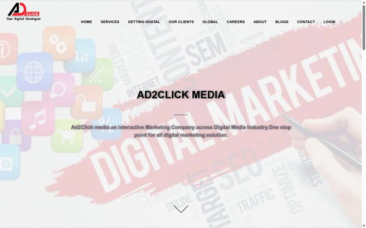 AD2Click Media 網站截圖