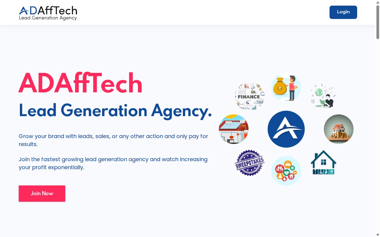 ADAffTech website screenshot