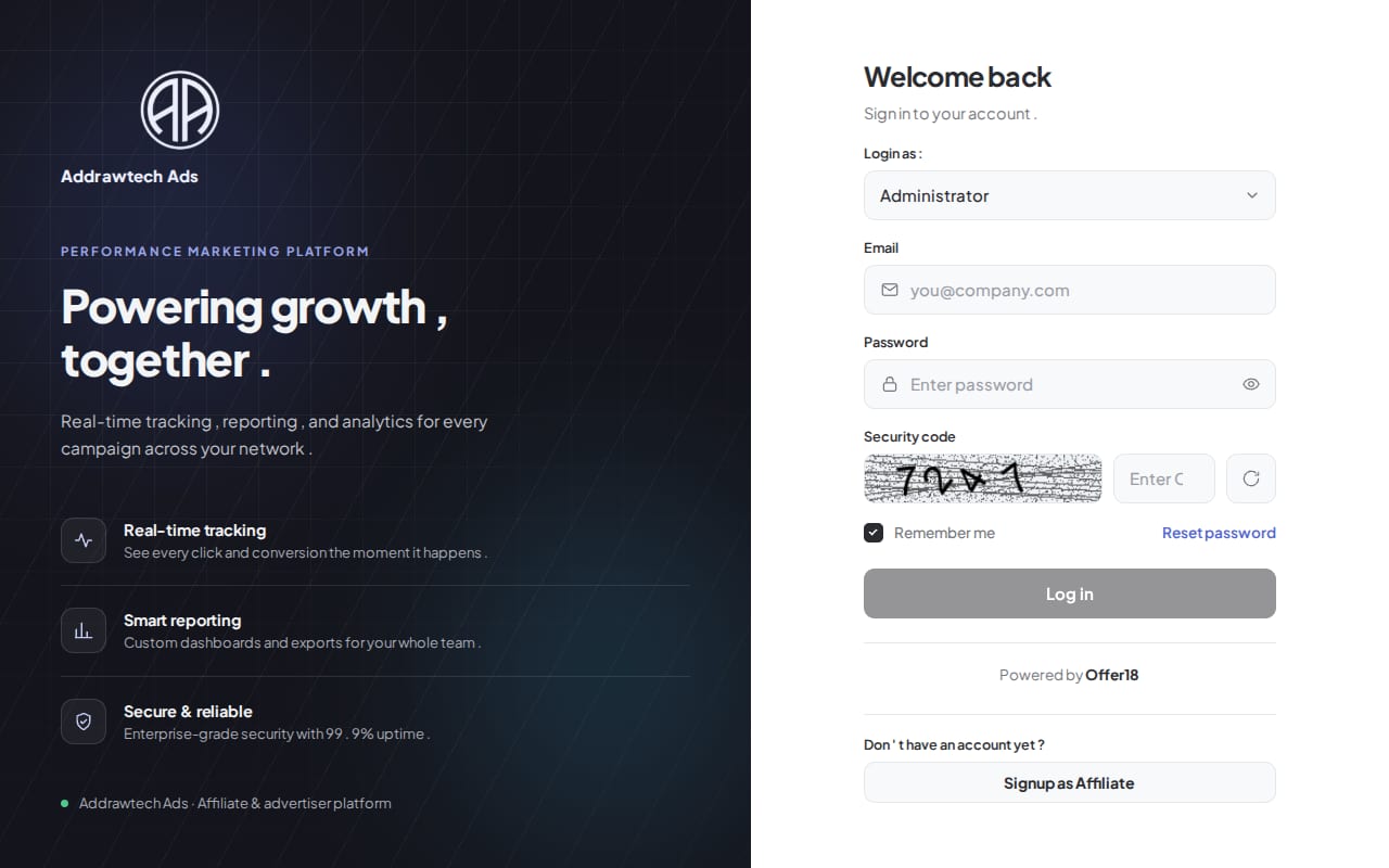 ADdrawTech website screenshot