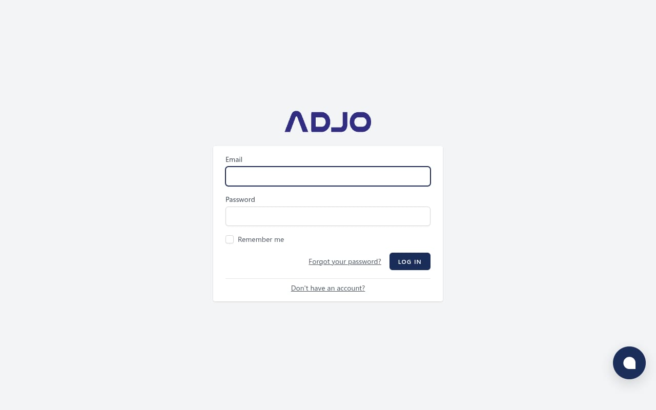ADJO 網站截圖
