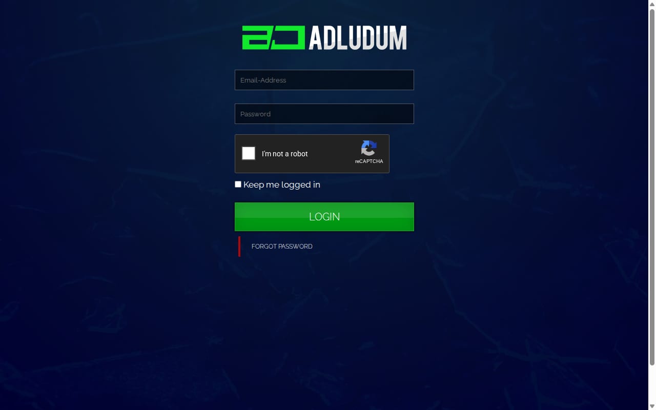 Adludum 網站截圖