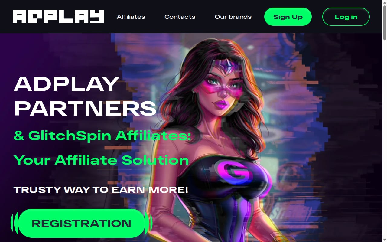 Adplay Partners website screenshot
