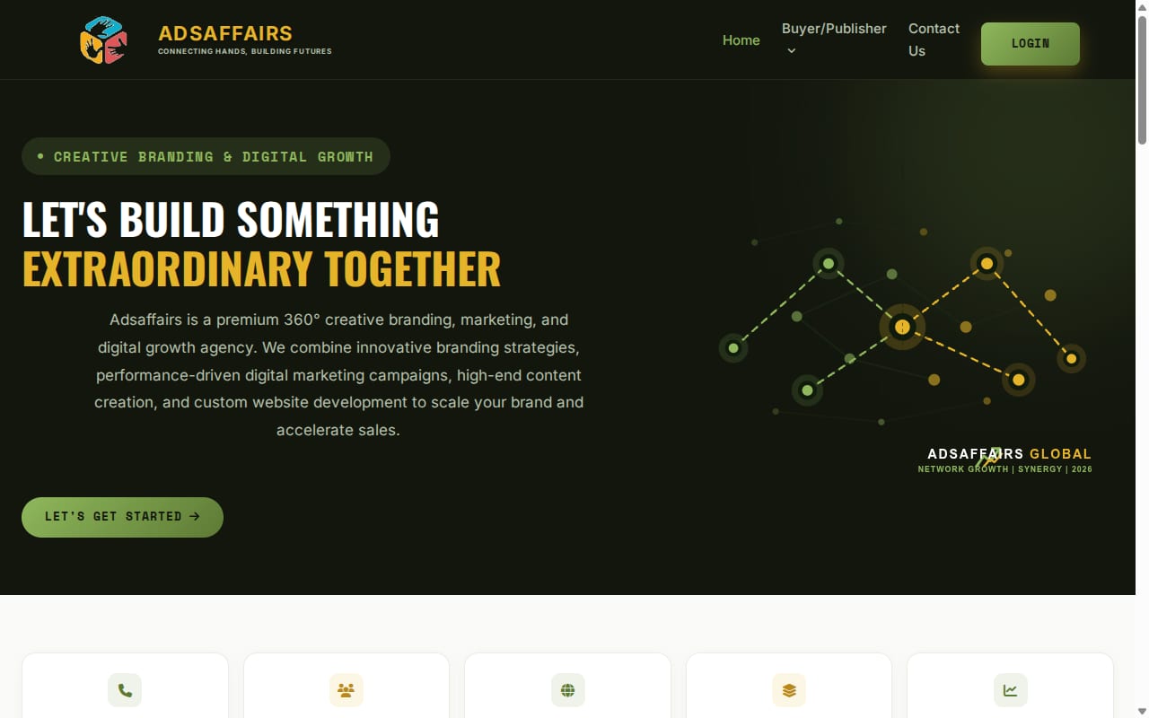 Adsaffairs 網站截圖