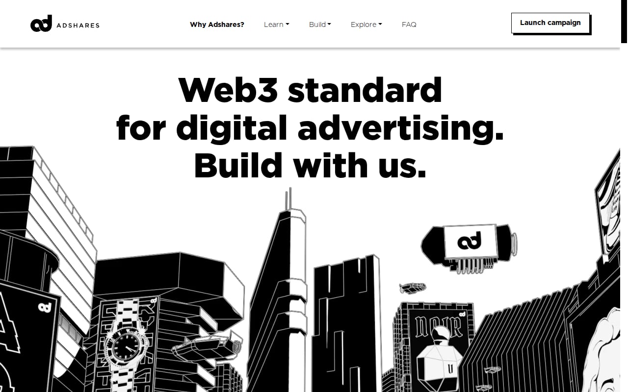 Adshares 網站截圖