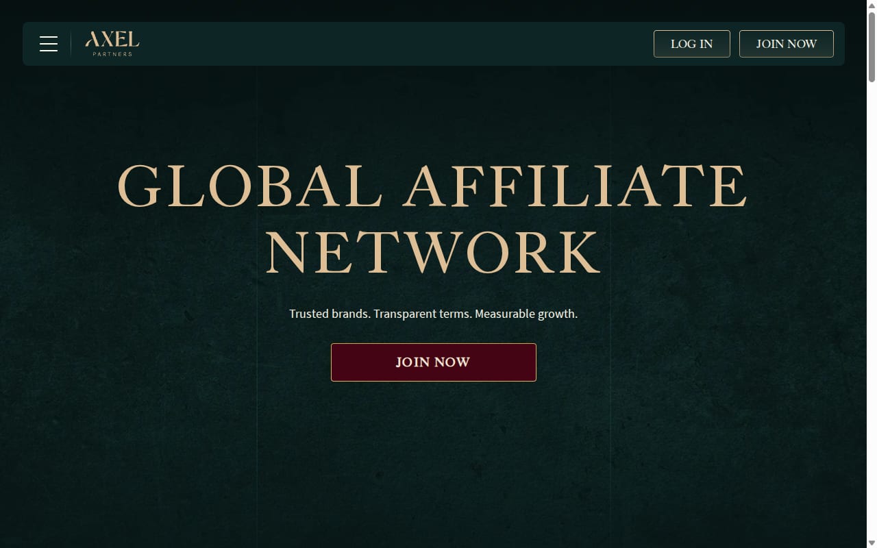 Axel Partners 網站截圖