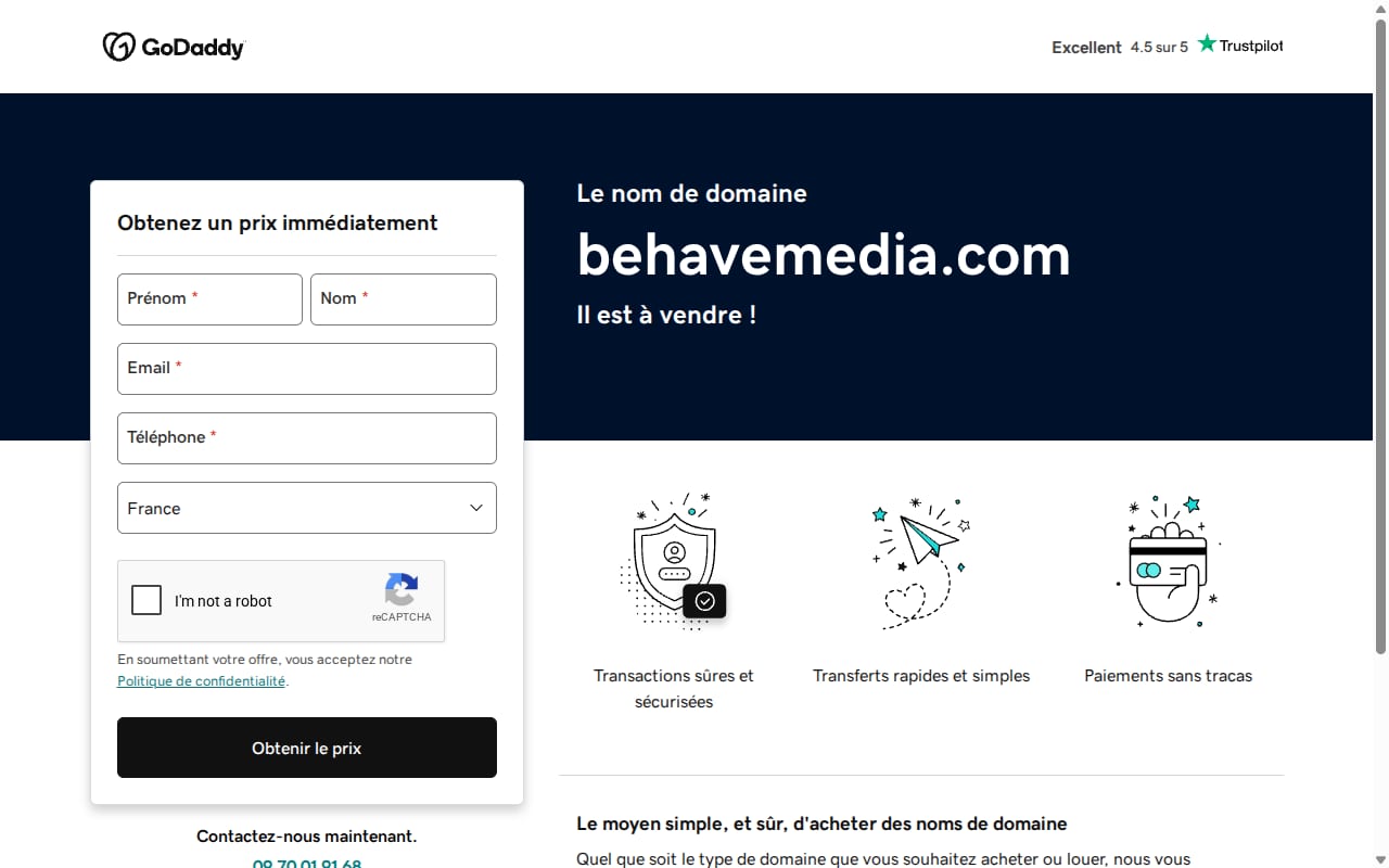 Behave Media 網站截圖