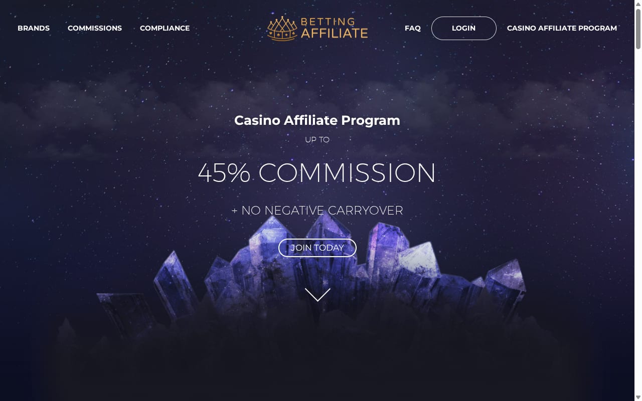 BettingAffiliate.com website screenshot