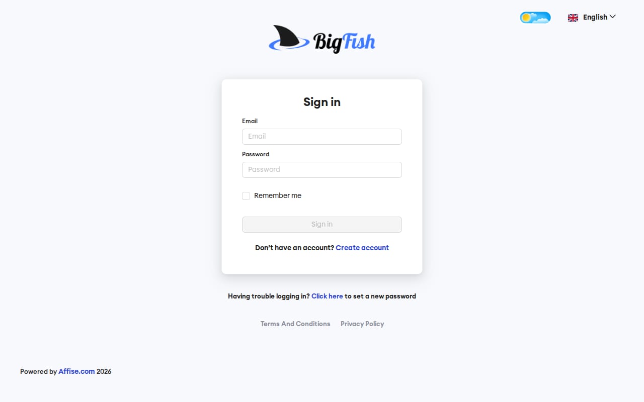Bigfish Partners 網站截圖