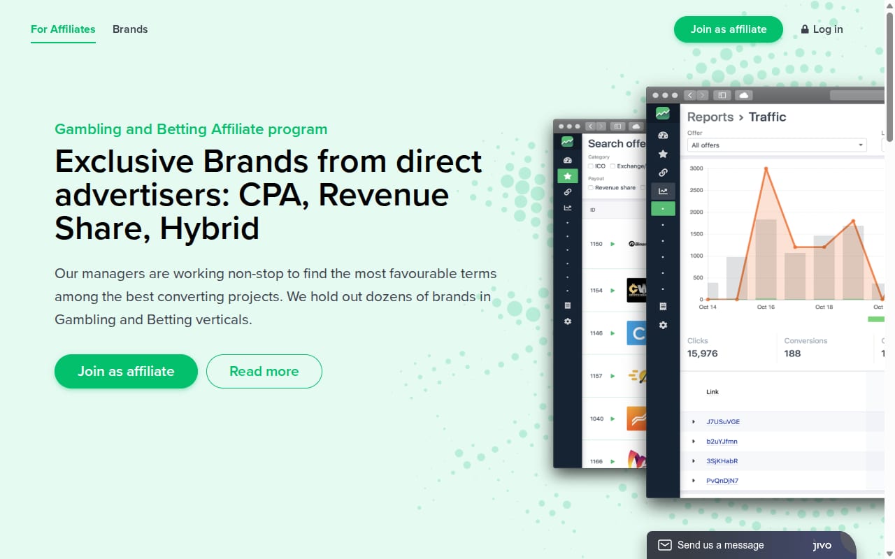 Biggico website screenshot