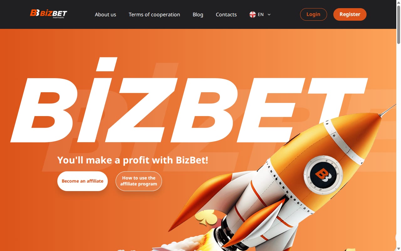 BizBet Partners 網站截圖