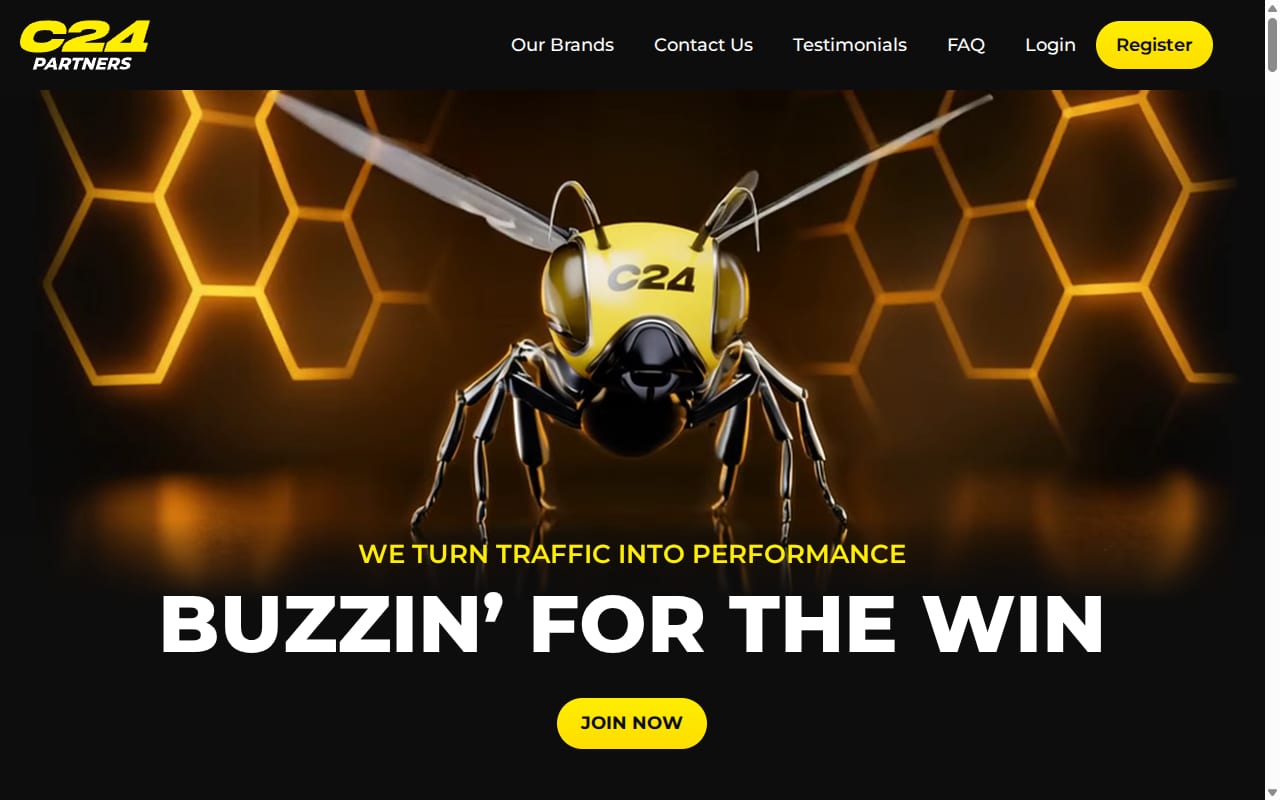 C24 Partners website screenshot