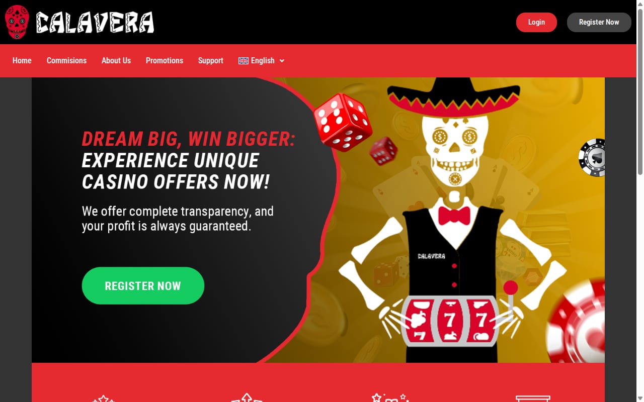 Calavera Partners 網站截圖