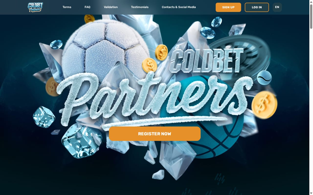 Coldbet Partners website screenshot