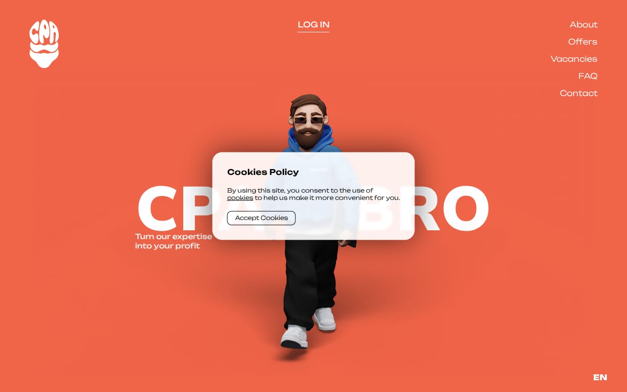 CPA Bro 網站截圖