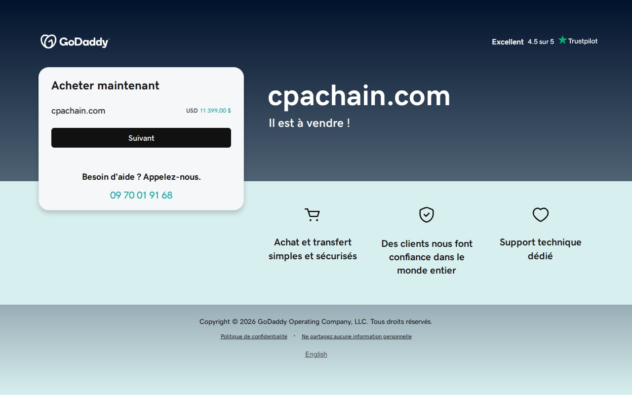 CPA CHAIN 網站截圖