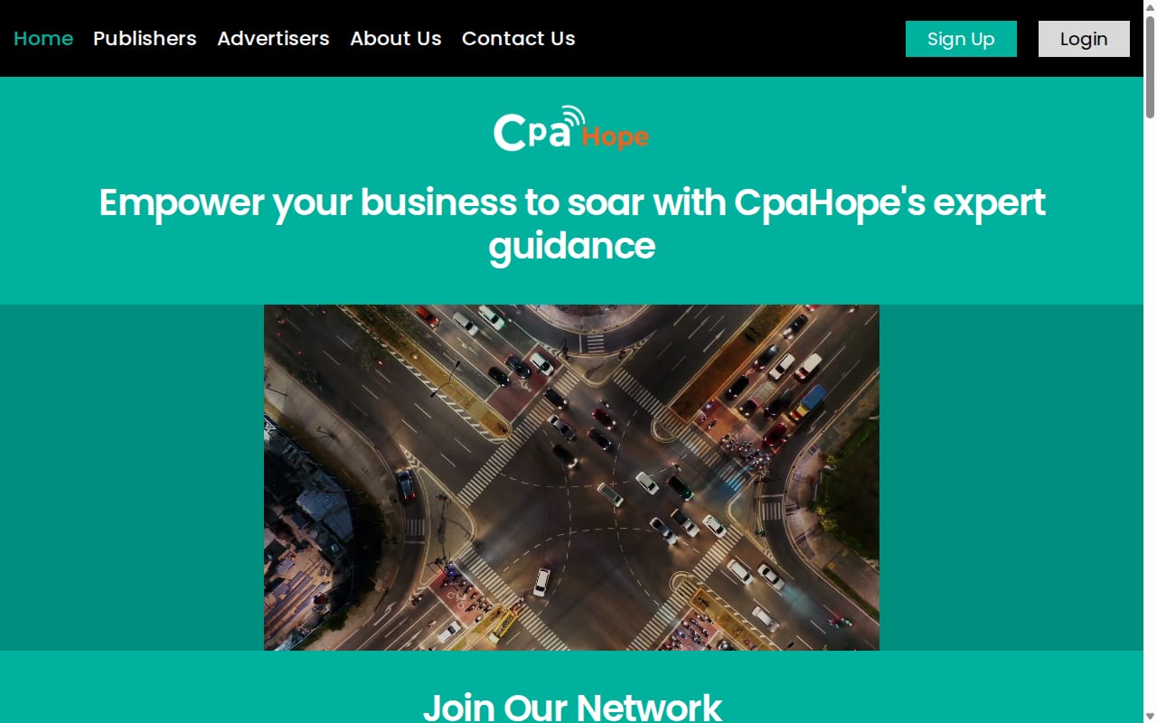 CPAHope 網站截圖