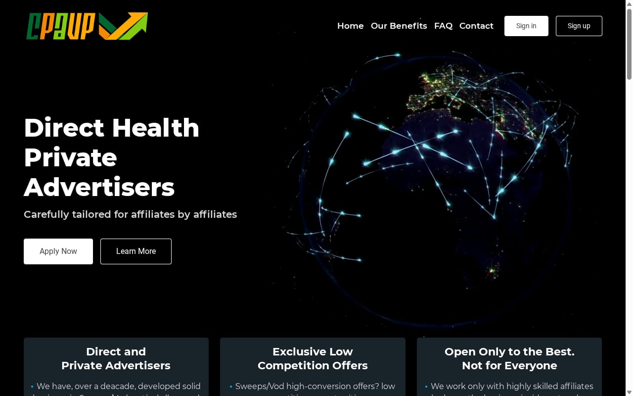 Cpavp Media website screenshot