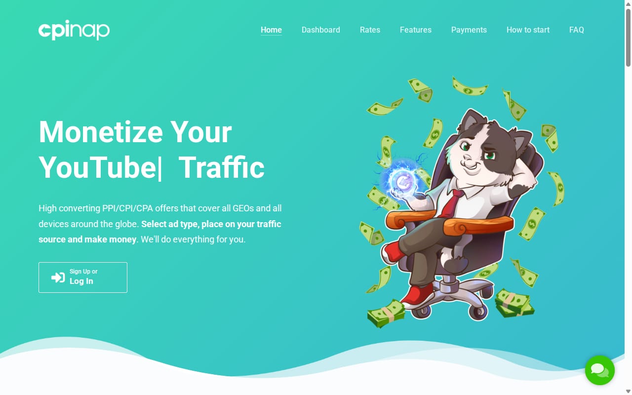 CPINAP website screenshot