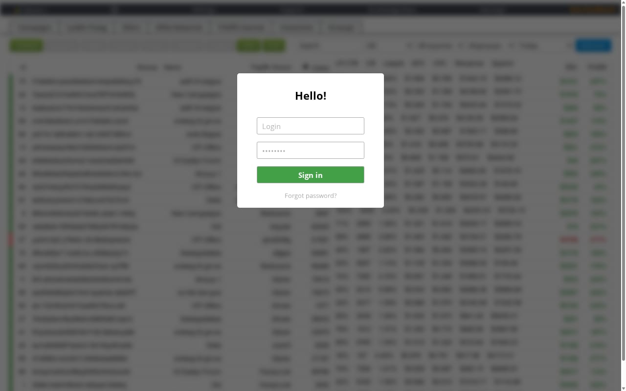 Cummission website screenshot