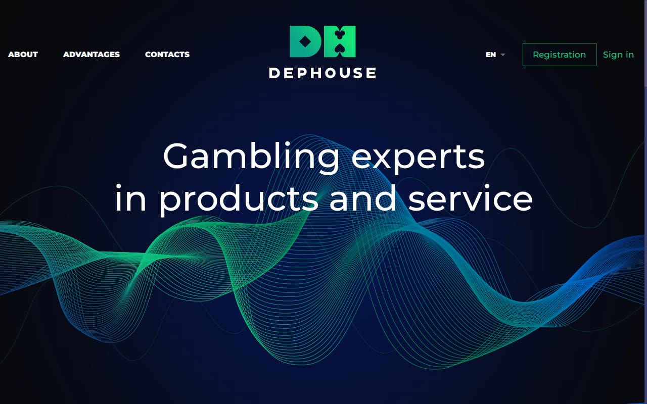 DepHouse 網站截圖