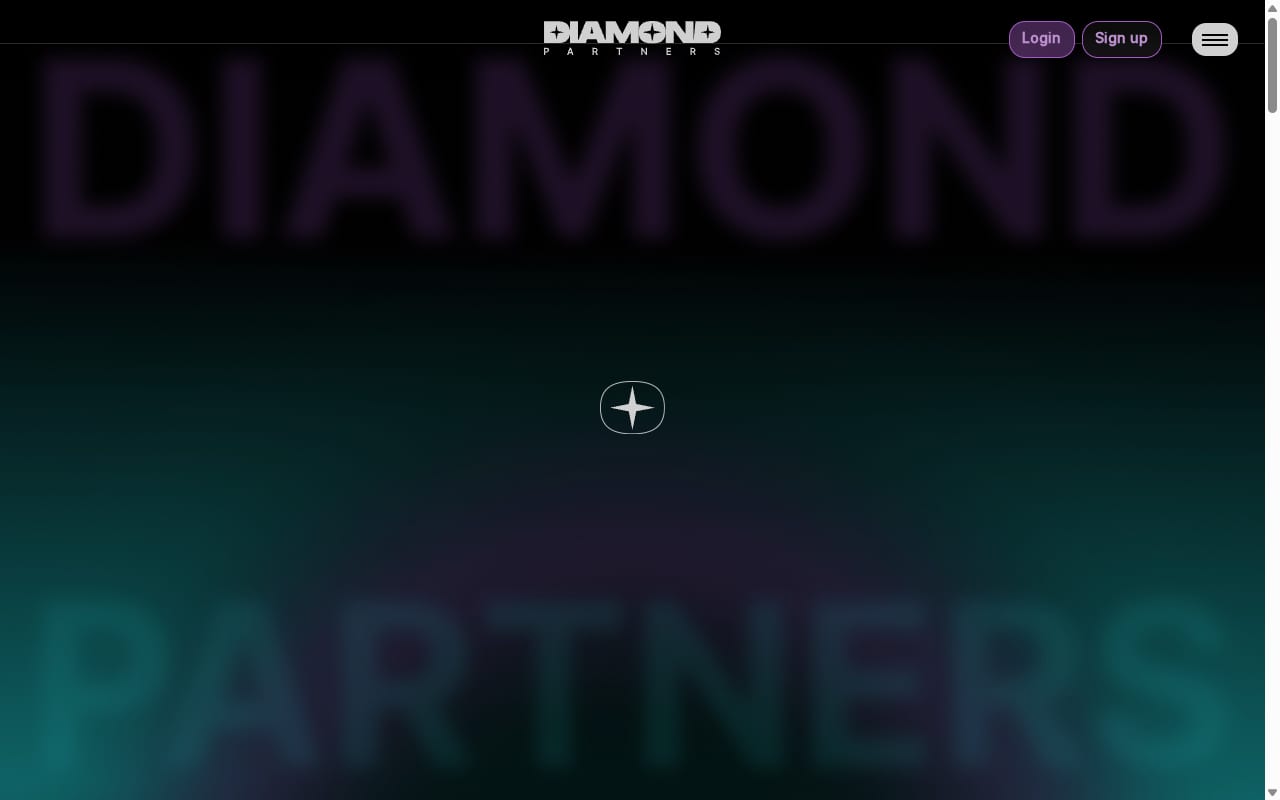 Diamond Partners website screenshot