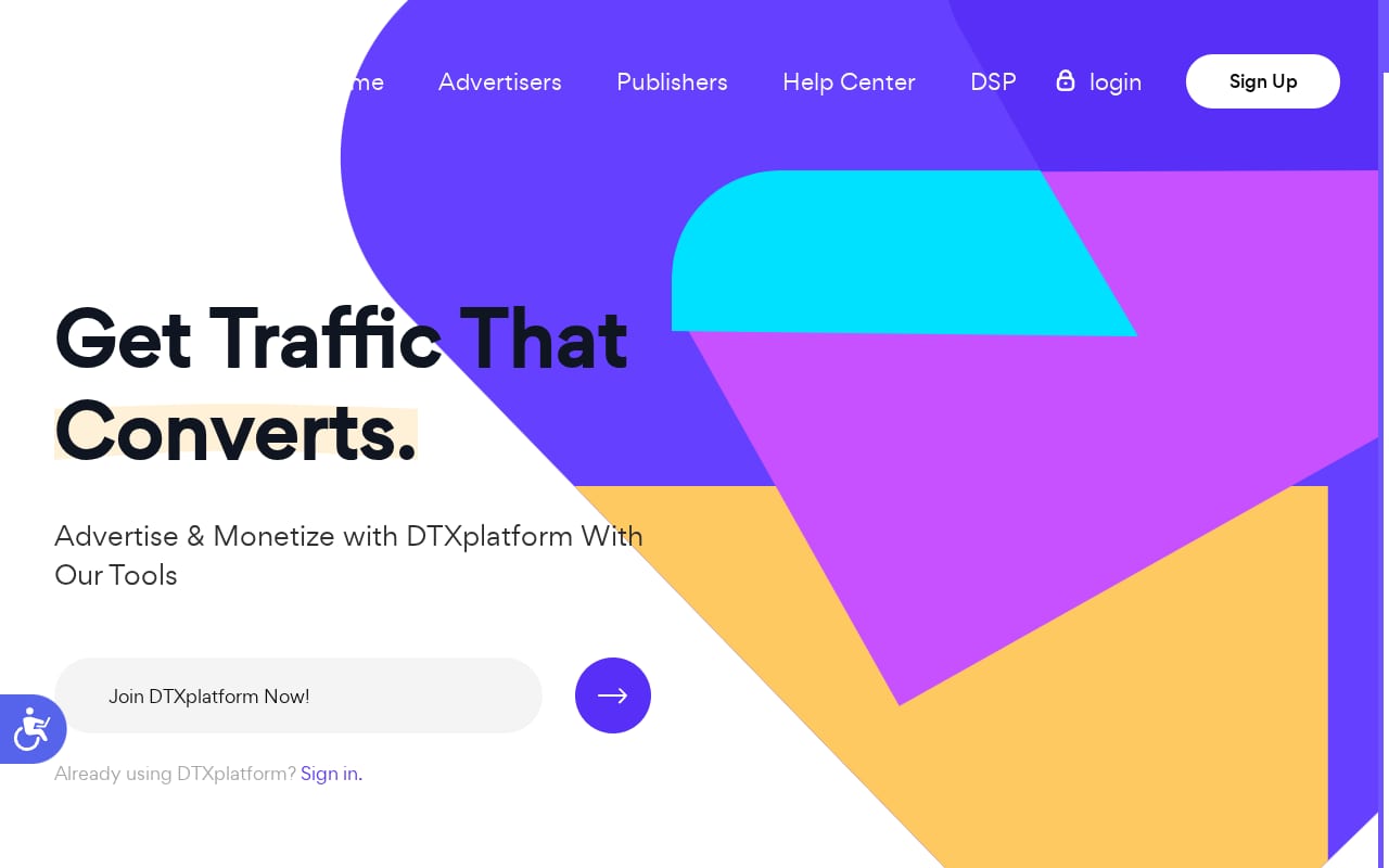 DTXplatform 網站截圖