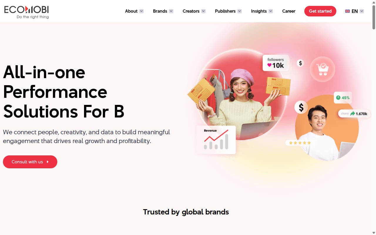 Ecomobi Passio website screenshot