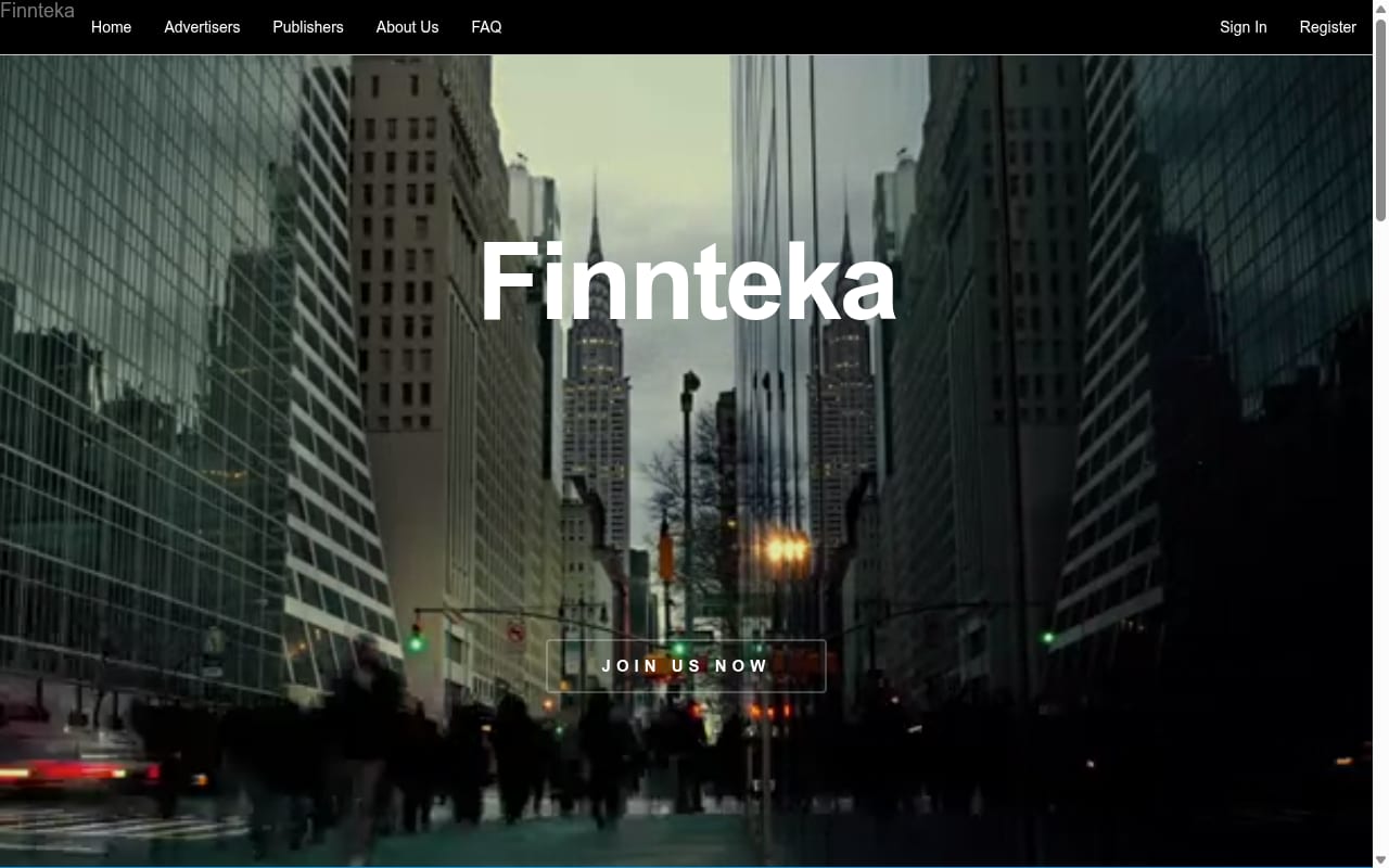 Finnteka website screenshot