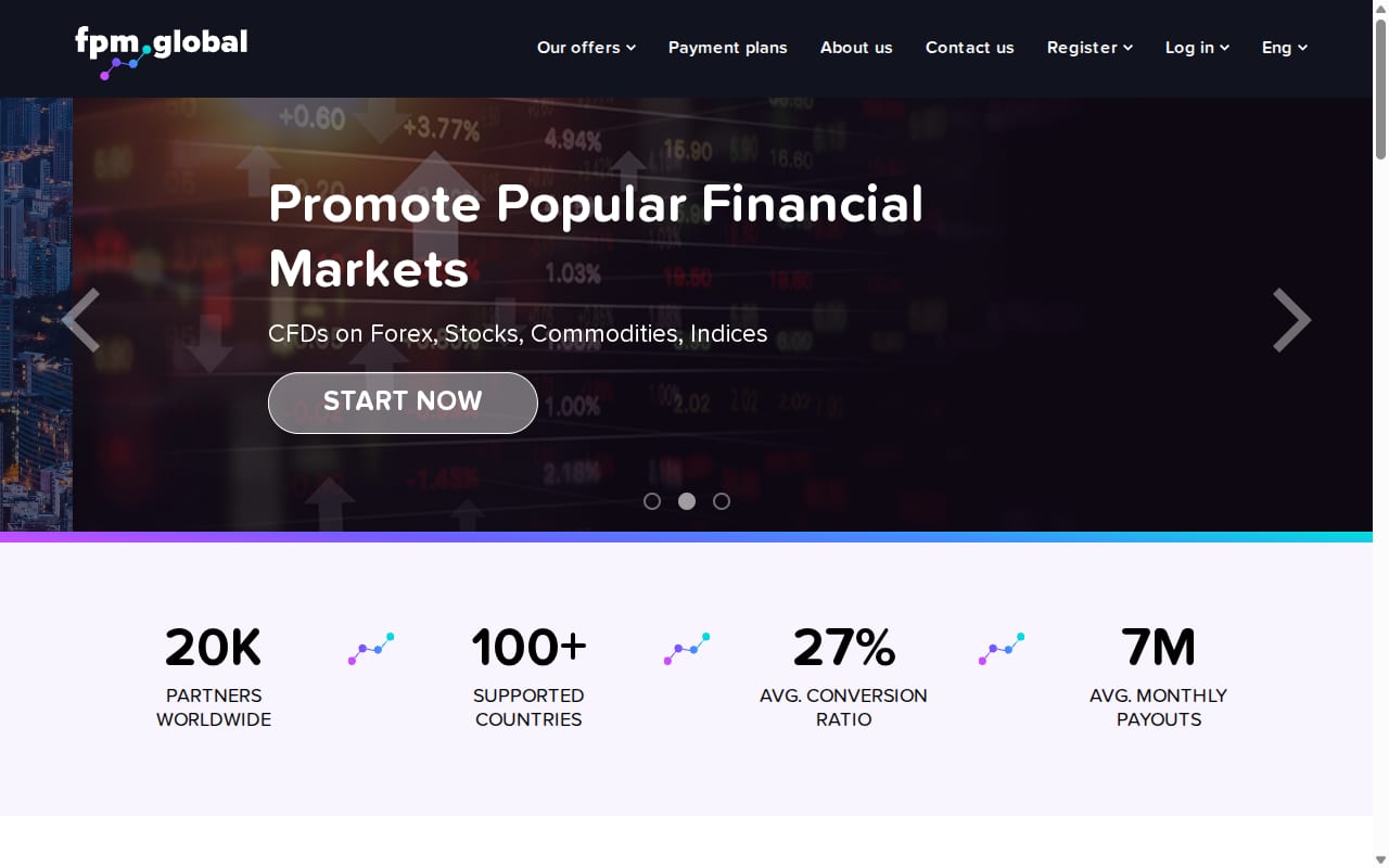 FPM.Global website screenshot