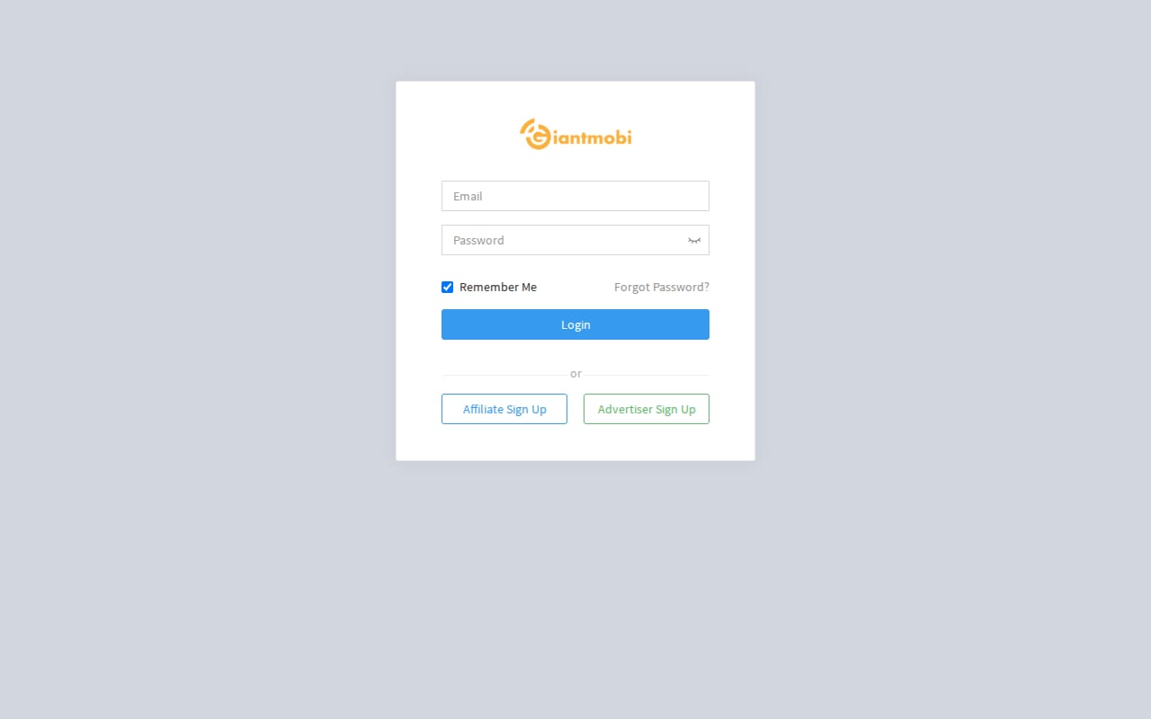 Giantmobi website screenshot