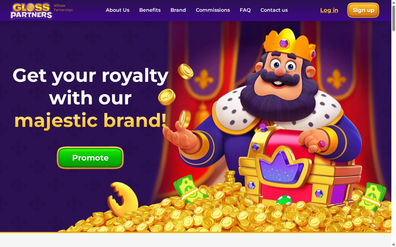 Gloss Partners website screenshot