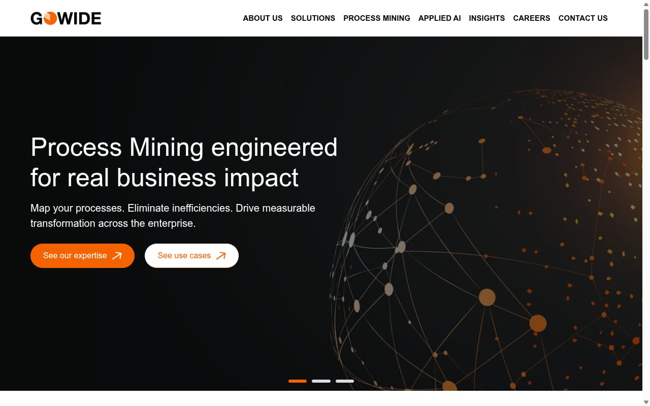 GOWIDE website screenshot