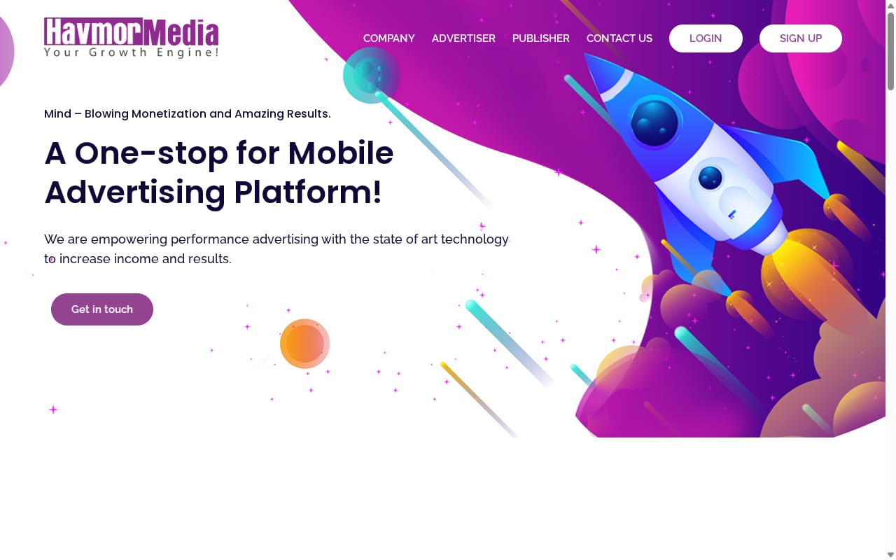 Havmor Media 網站截圖
