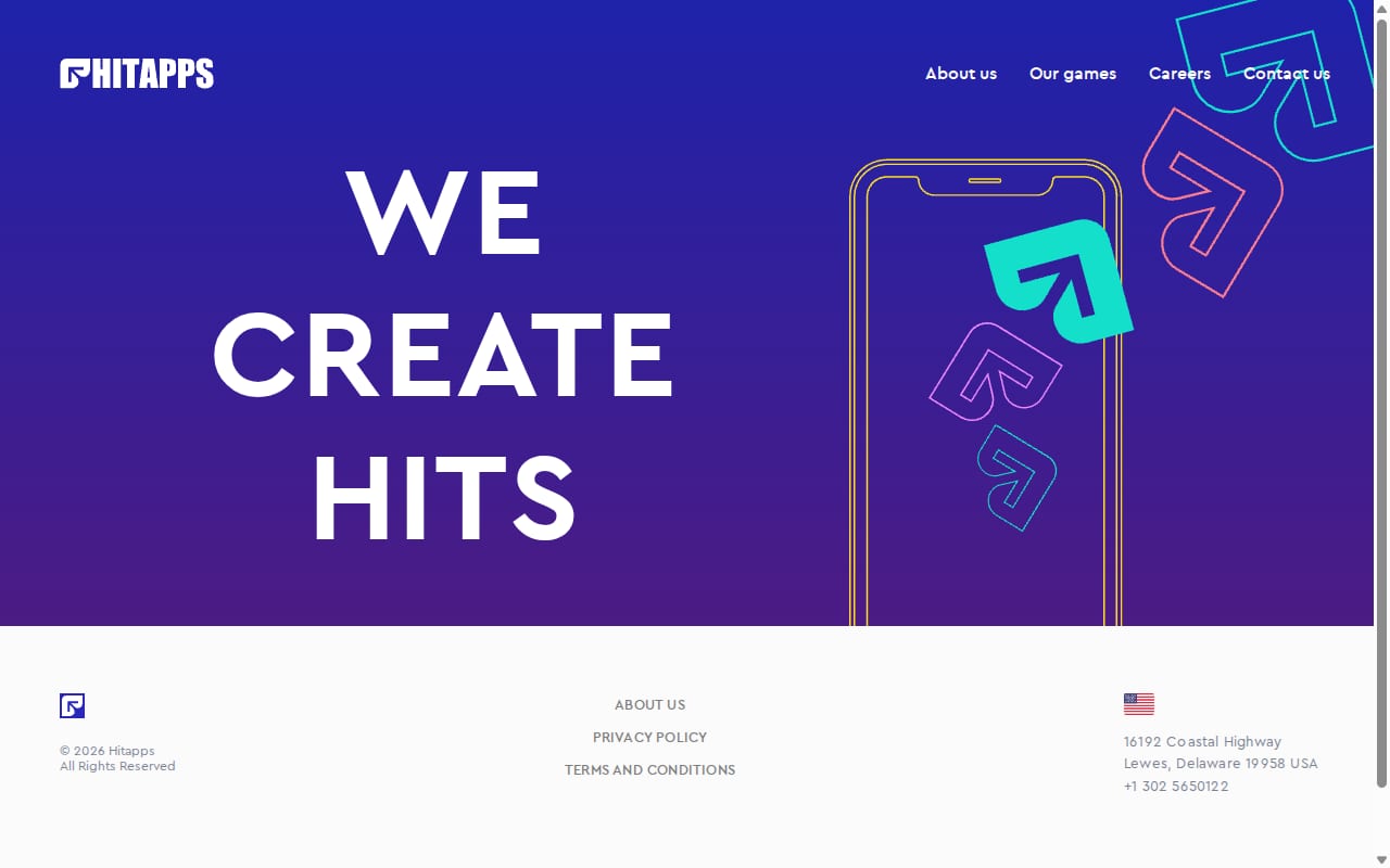 Hitapps 網站截圖