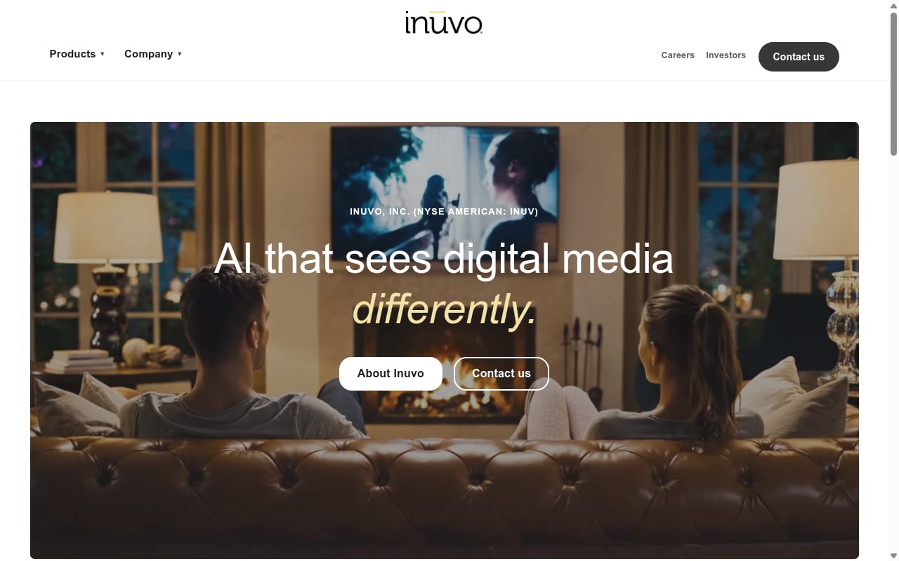 Inuvo 網站截圖