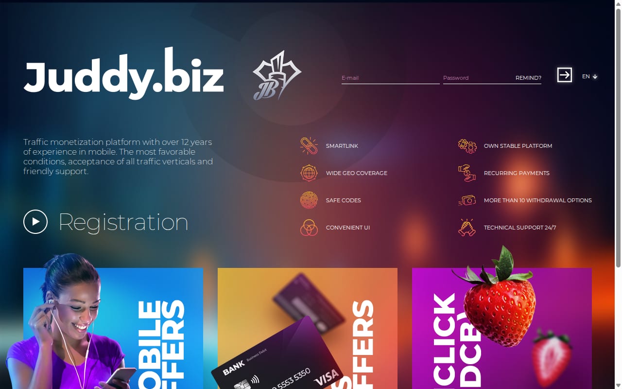 Juddy.biz 網站截圖