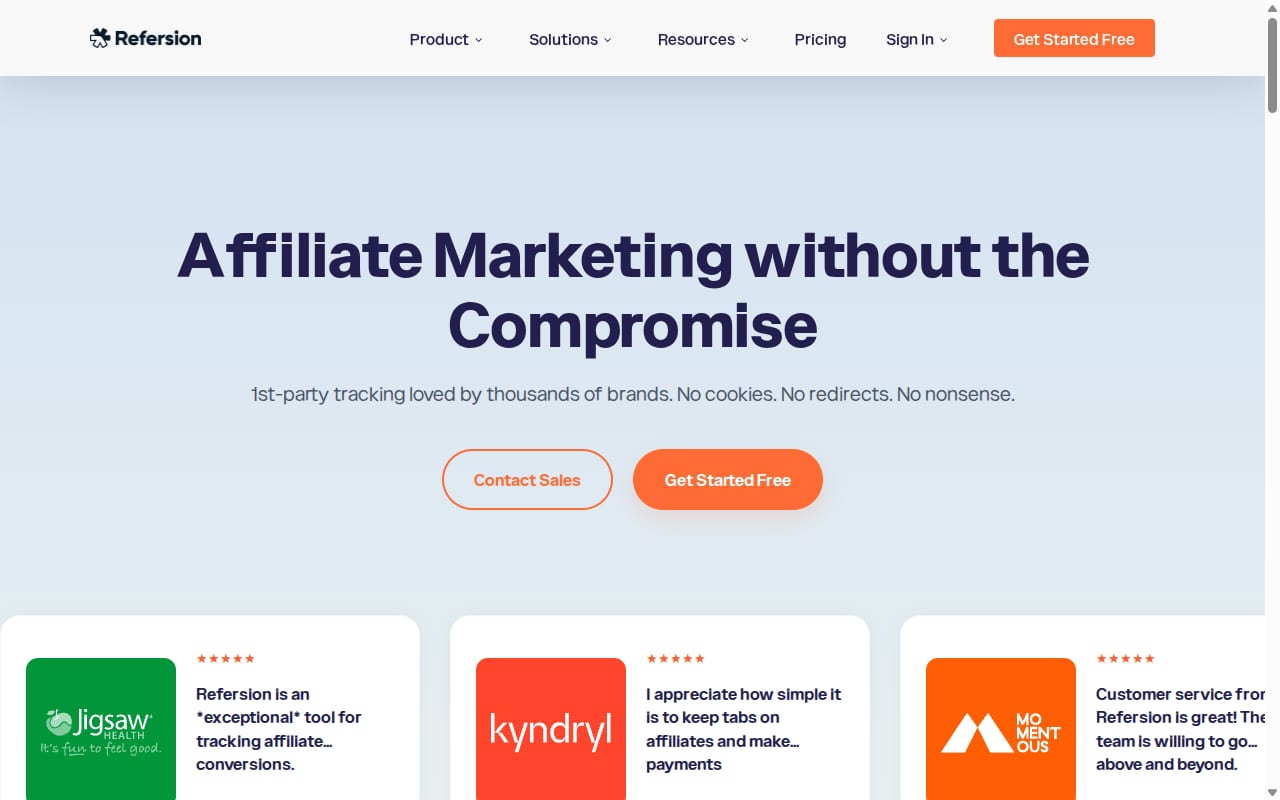 Keppi Affiliate Program 網站截圖