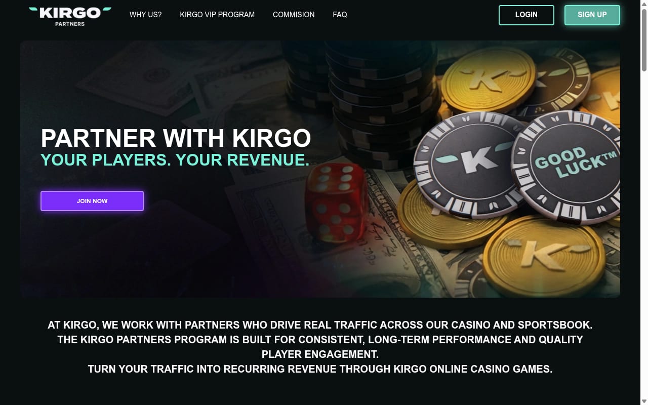 Kirgo Partners 網站截圖