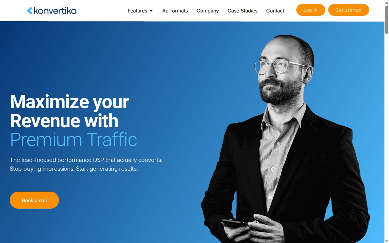 Konvertika website screenshot