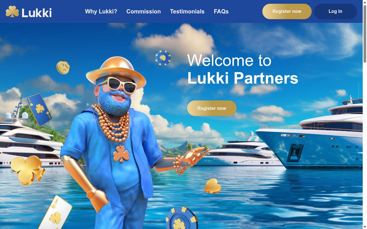 Lukki Partners 網站截圖