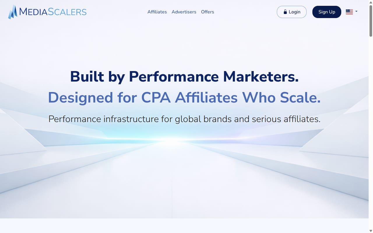 MediaScalers website screenshot
