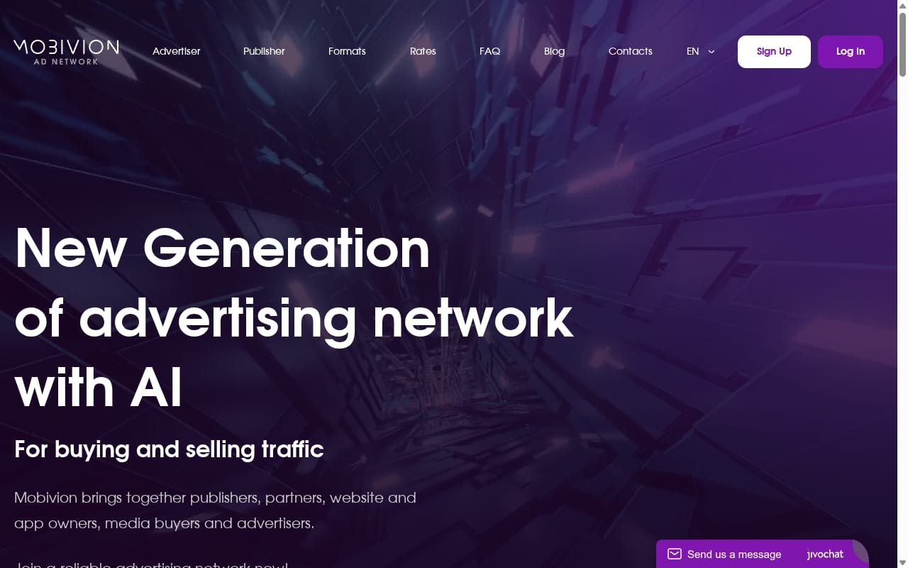 Mobivion website screenshot