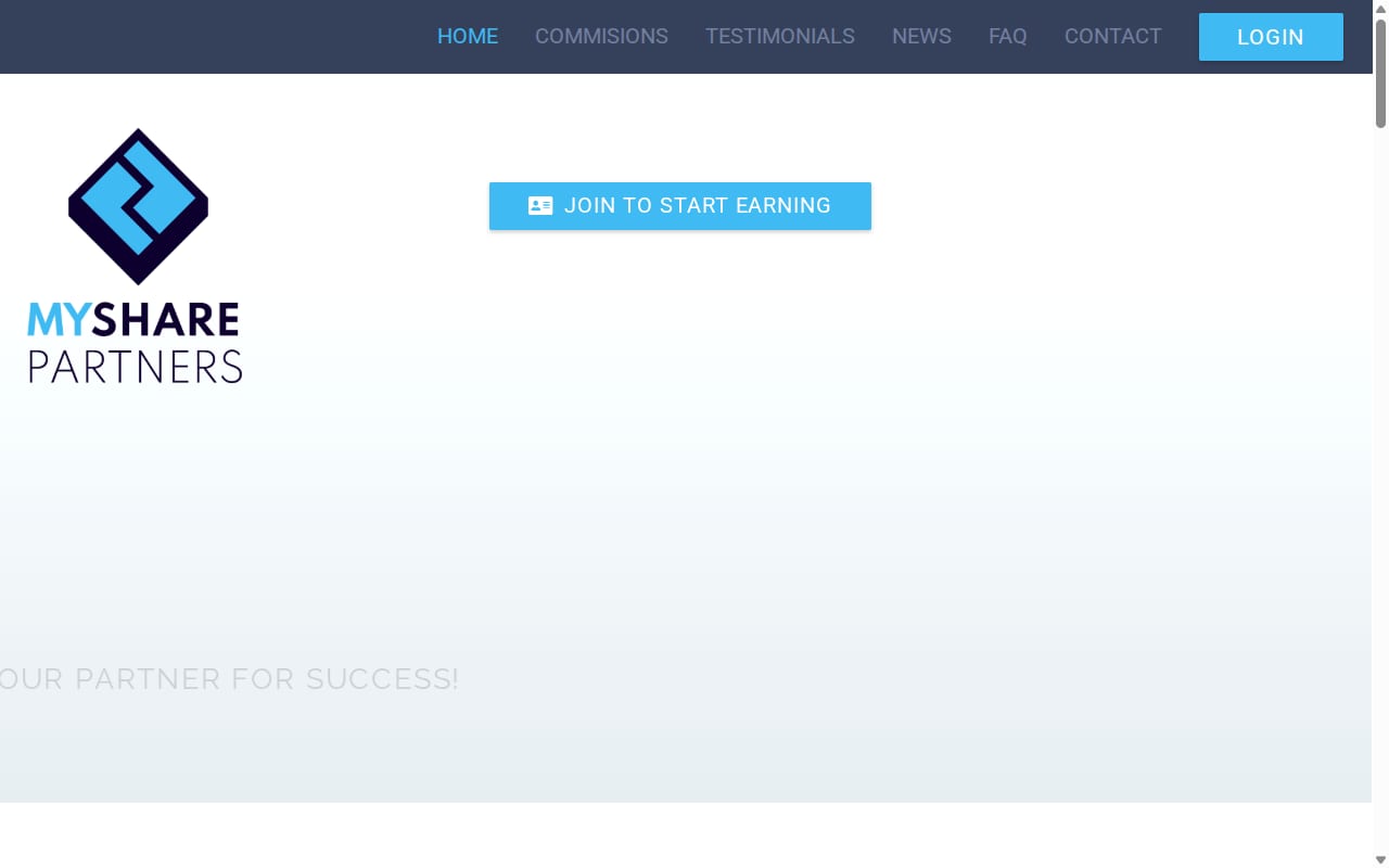 MyShare Partners website screenshot