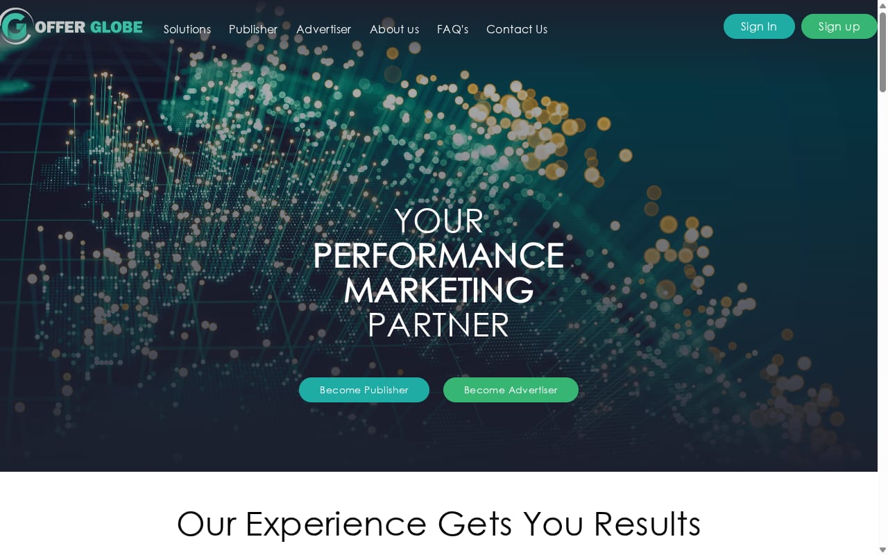 Offerglobe website screenshot