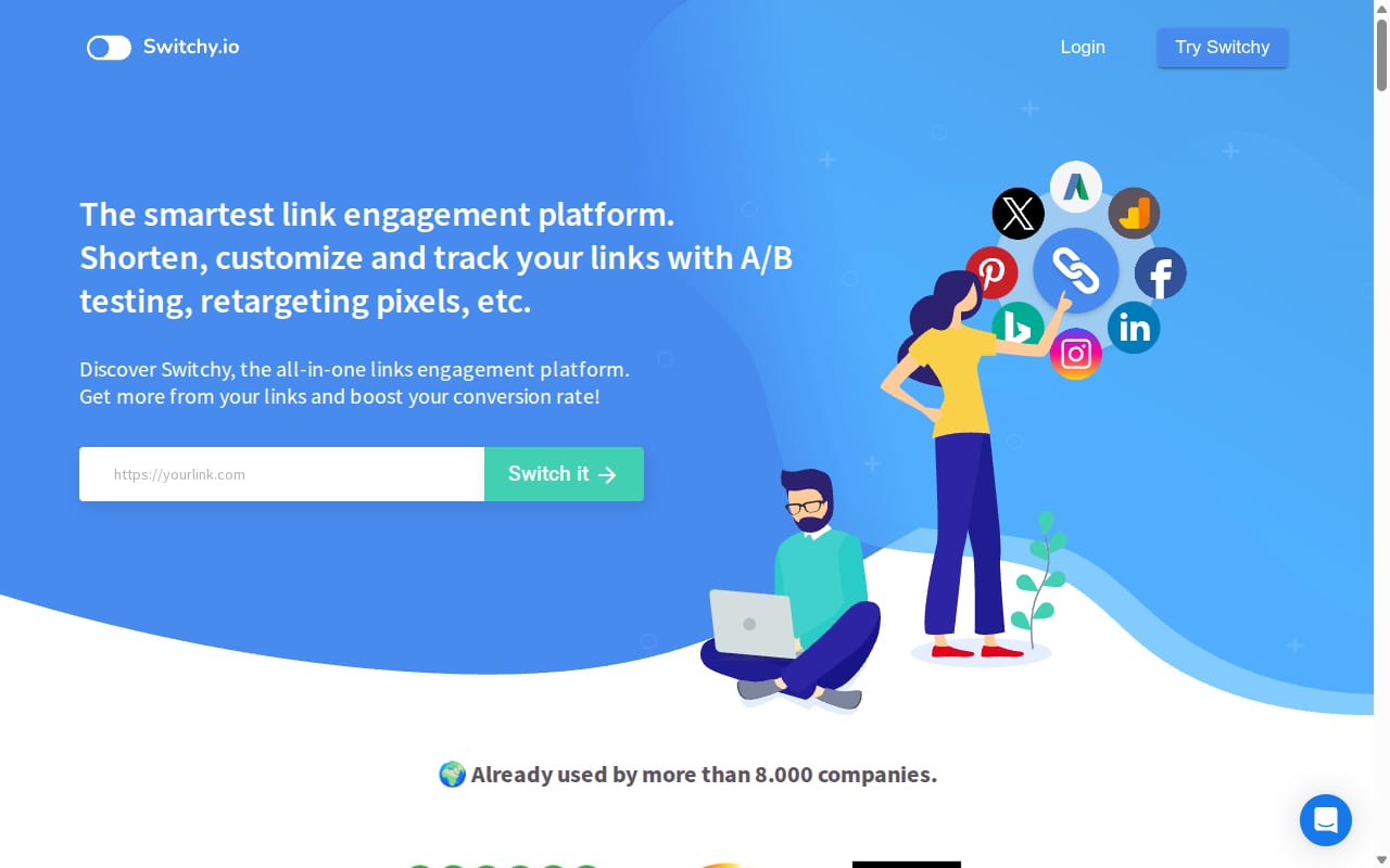 Offerigs website screenshot