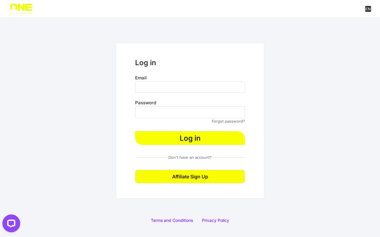 One Partners website screenshot