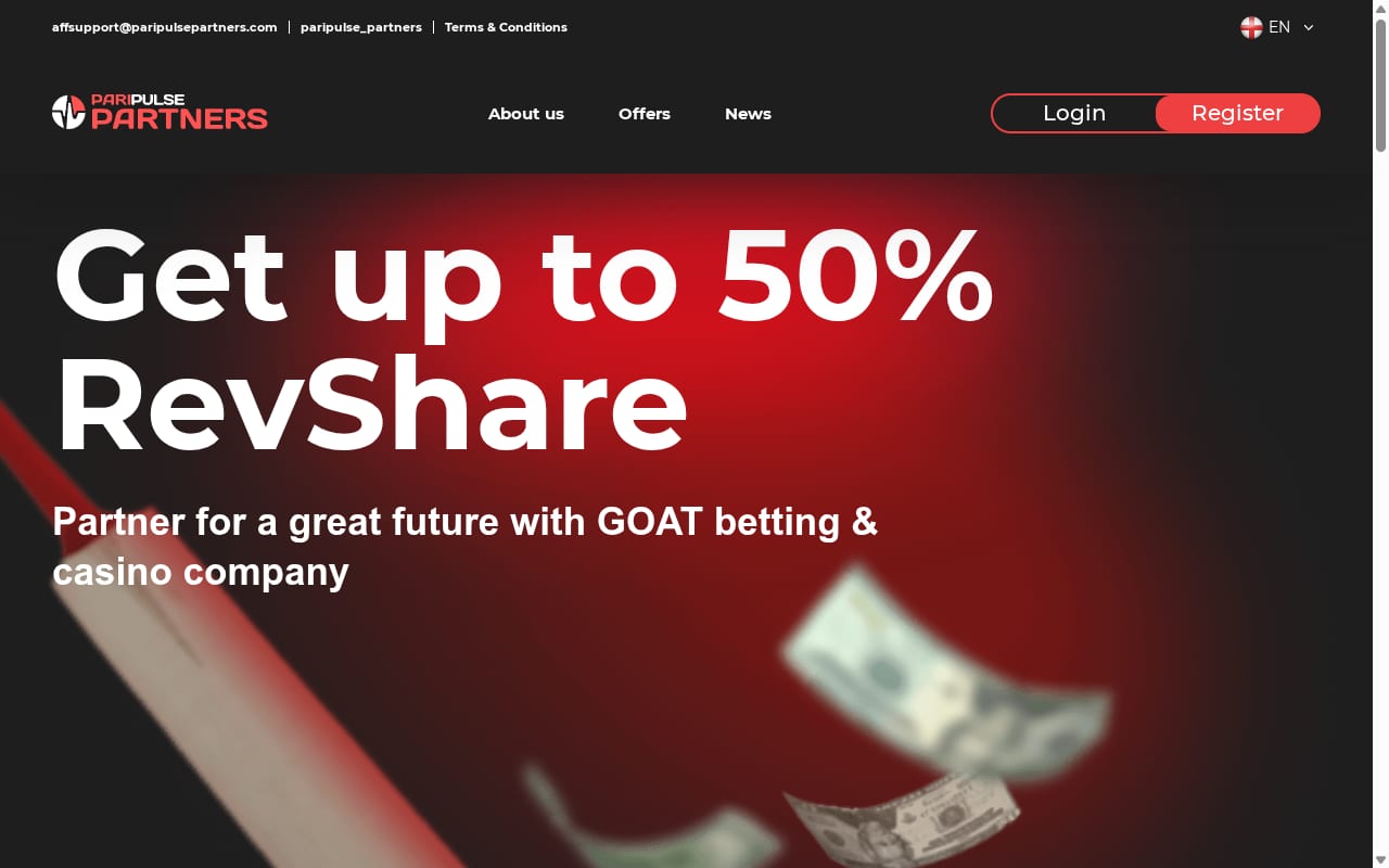 PariPulse Partners website screenshot