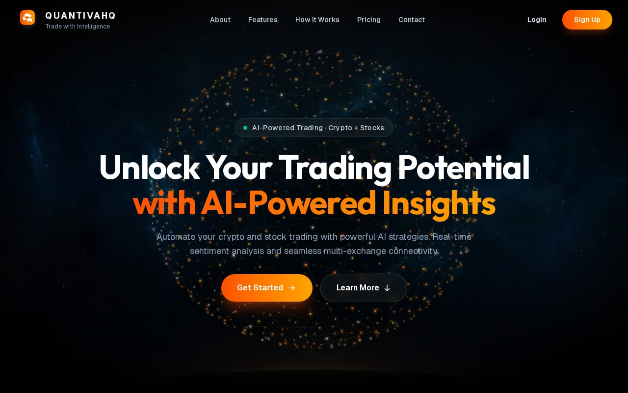 QuantivaHQ Affiliate Program website screenshot